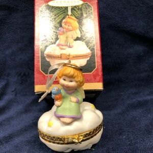 Hallmark " Little Cloud Keeper" Christmas ornament